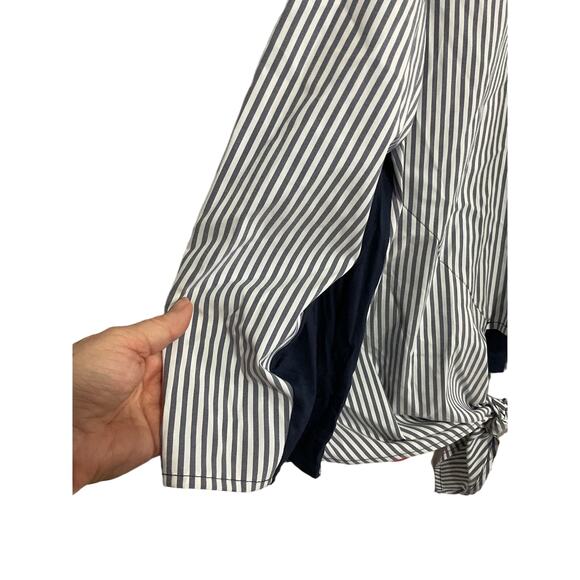 Lane Bryant Size 22/24 Blouse Tie Front Accent - Picture 6 of 13